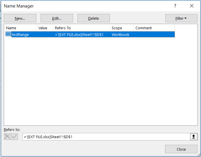 EXCEL CANNOT BREAK LINK A4
